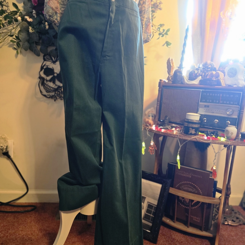 VTG 1970s Green Bell Bottoms